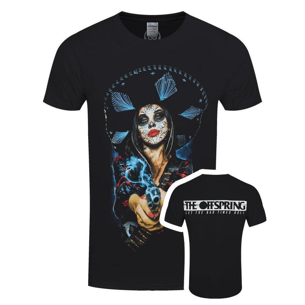 The Offspring Bad Times Mens Black Tshirt 2 Sided